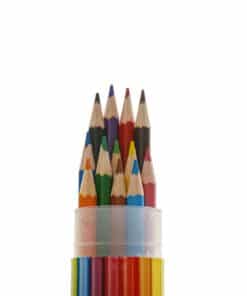 مداد رنگي12رنگ استوانه اي 3054 آريا2 مداد رنگی 12 رنگ استوانه ای آریا 3054